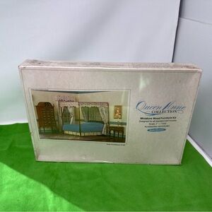 Queen Anne Bedroom #203 Miniature Wood Furniture Kit